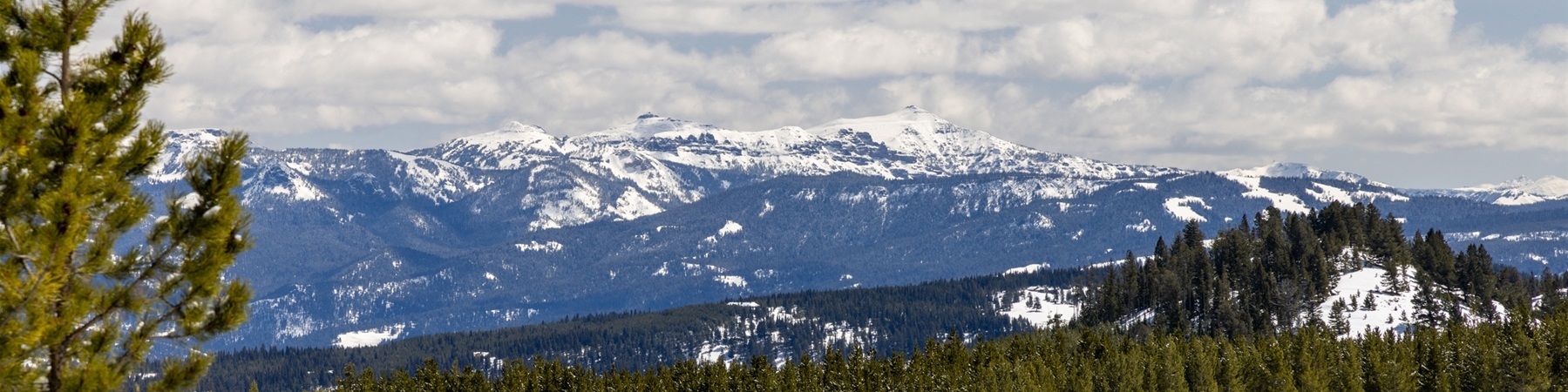 Spanish Peaks in Winter