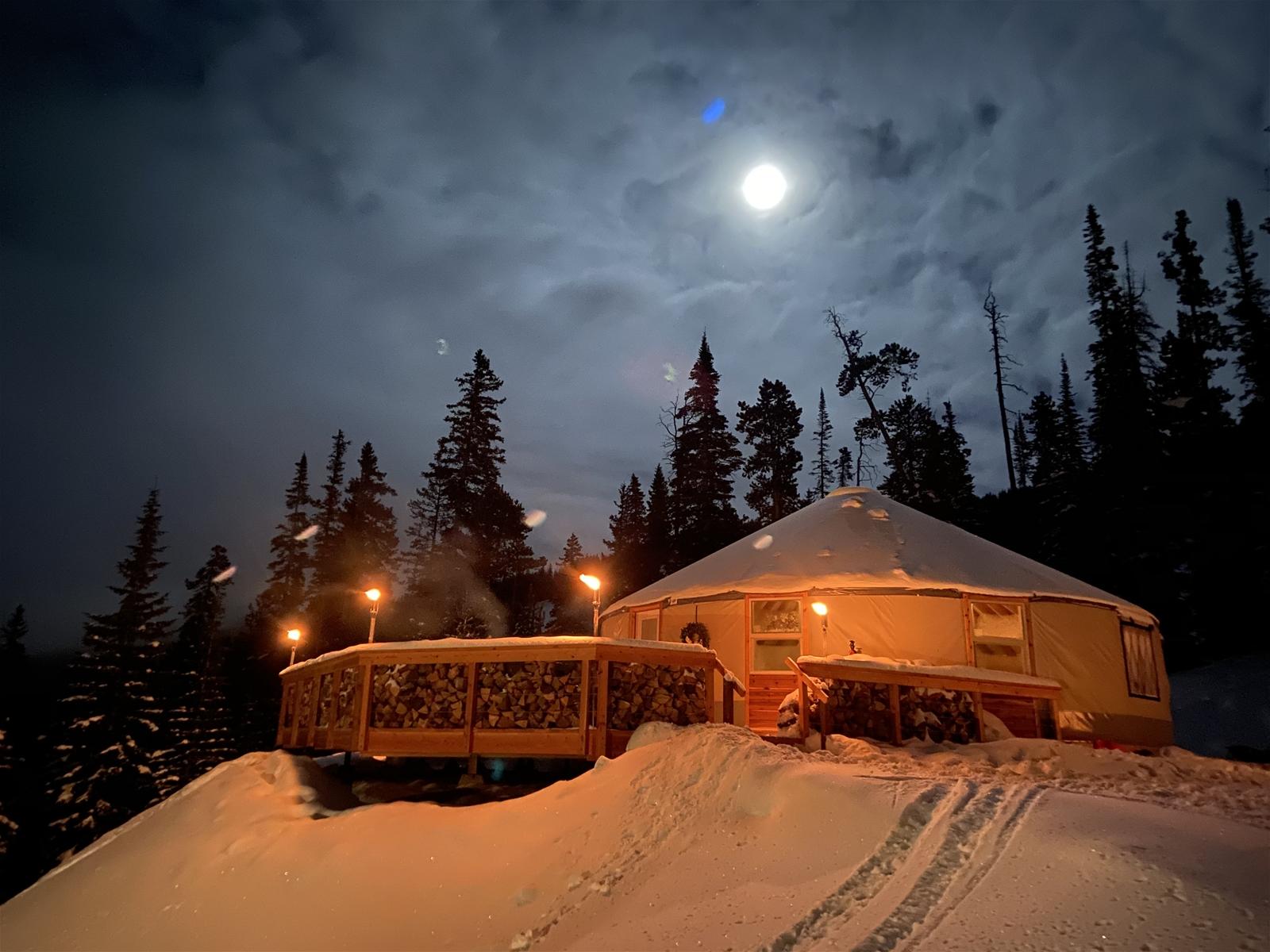 Yurt Dinner at BSR
