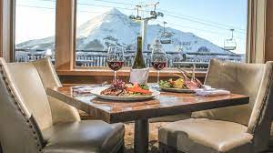 Lone Peak from Dining Table