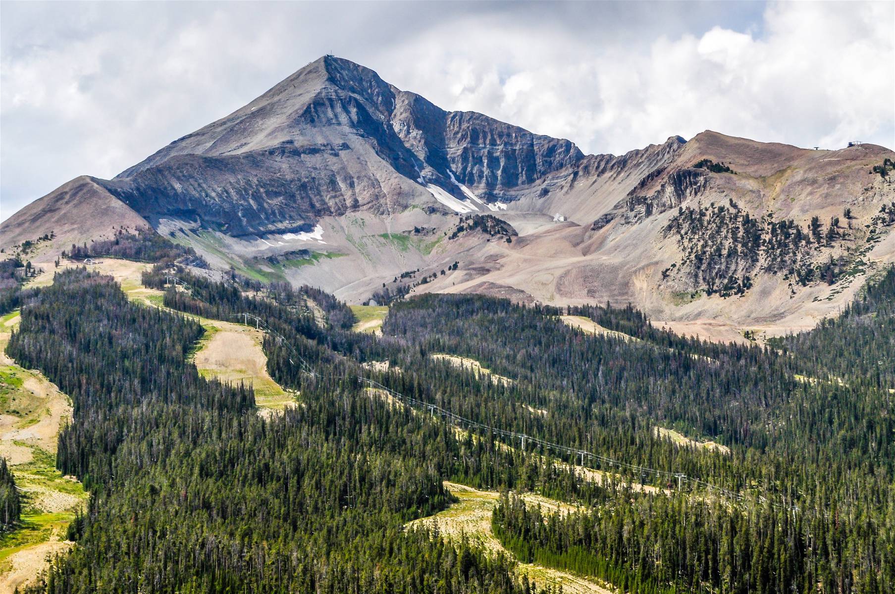 Lone Peak in Summer