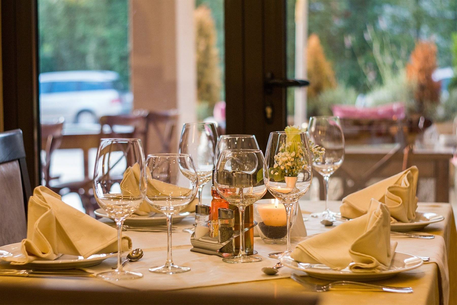 Table set for Dinner