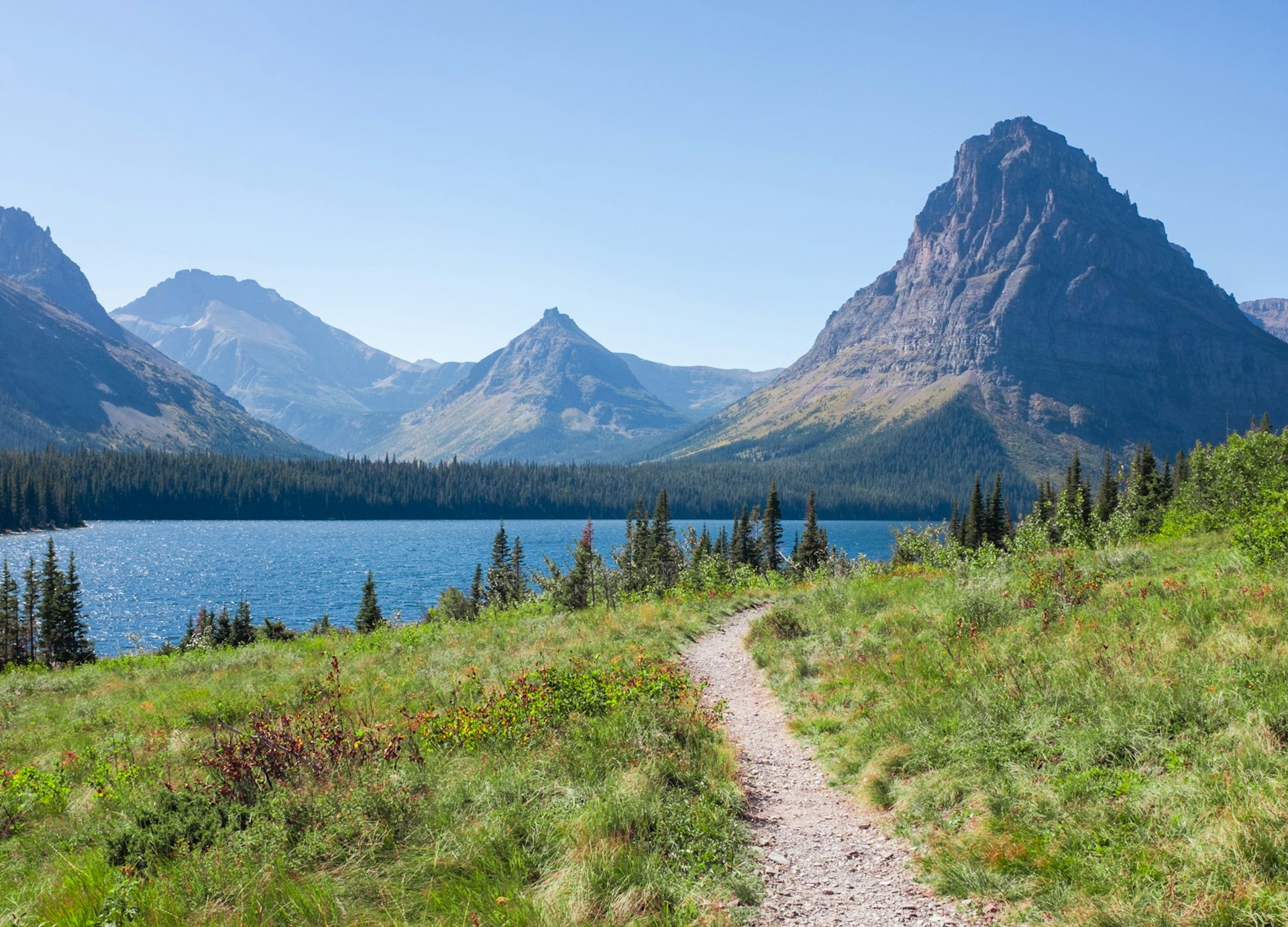 Stunning Mountains of Big Sky Montana