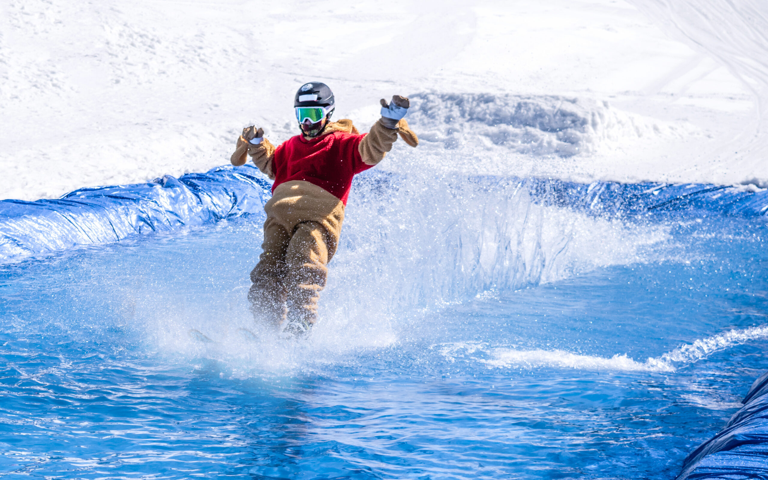 Pond Skimming Big Sky